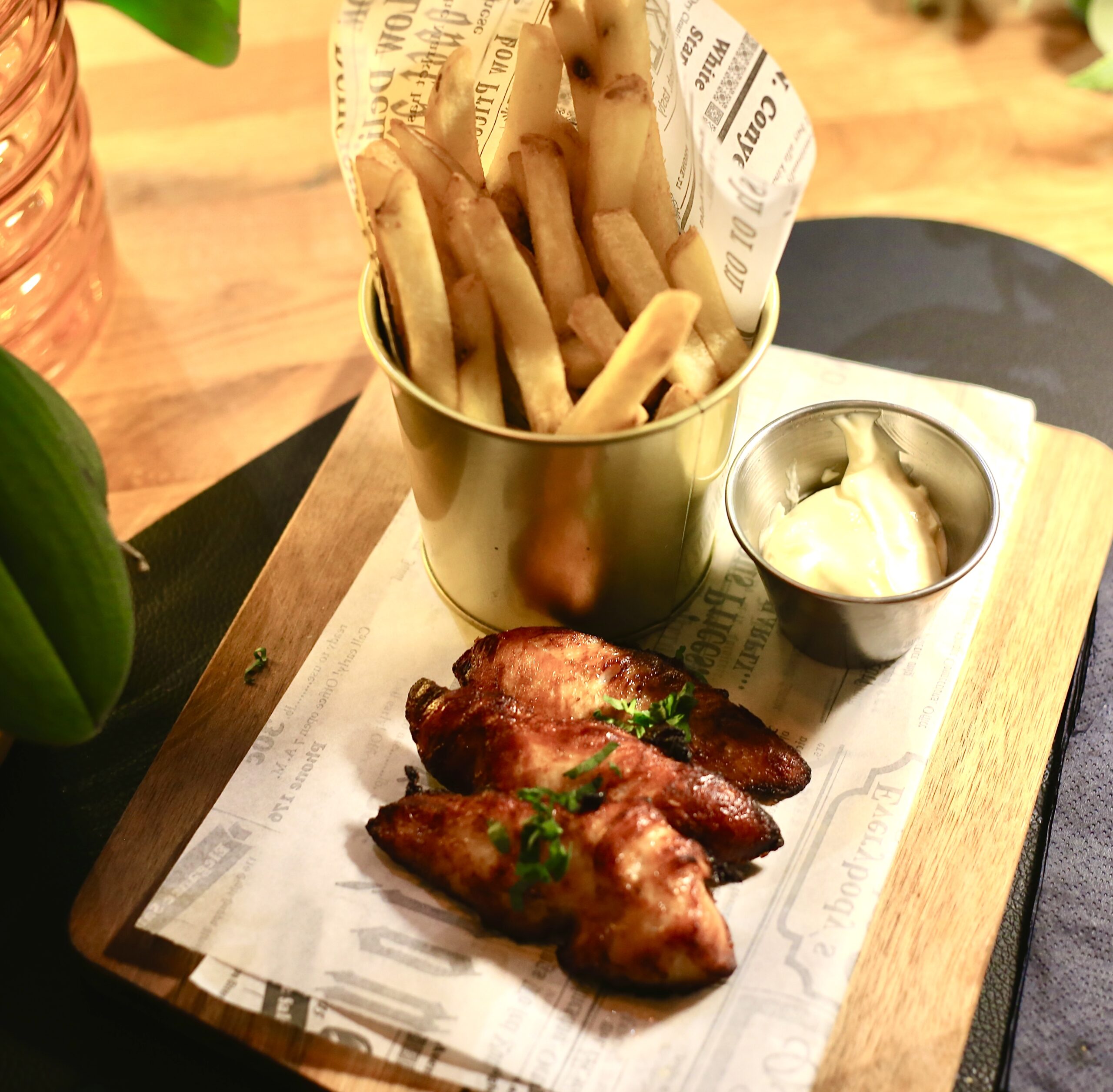 Smoking Chicken Wings